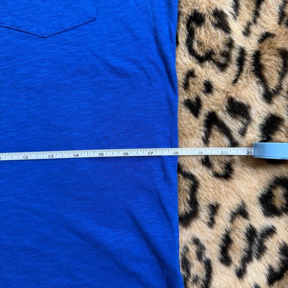 Hollister Blue Short Sleeve Baby Tee Top Size Large - Picture 4 of 6